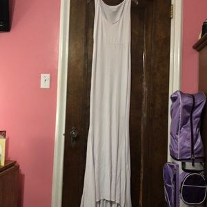 A beautiful fitted White Dress